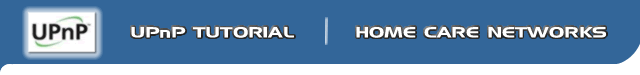 UPnP Section Header